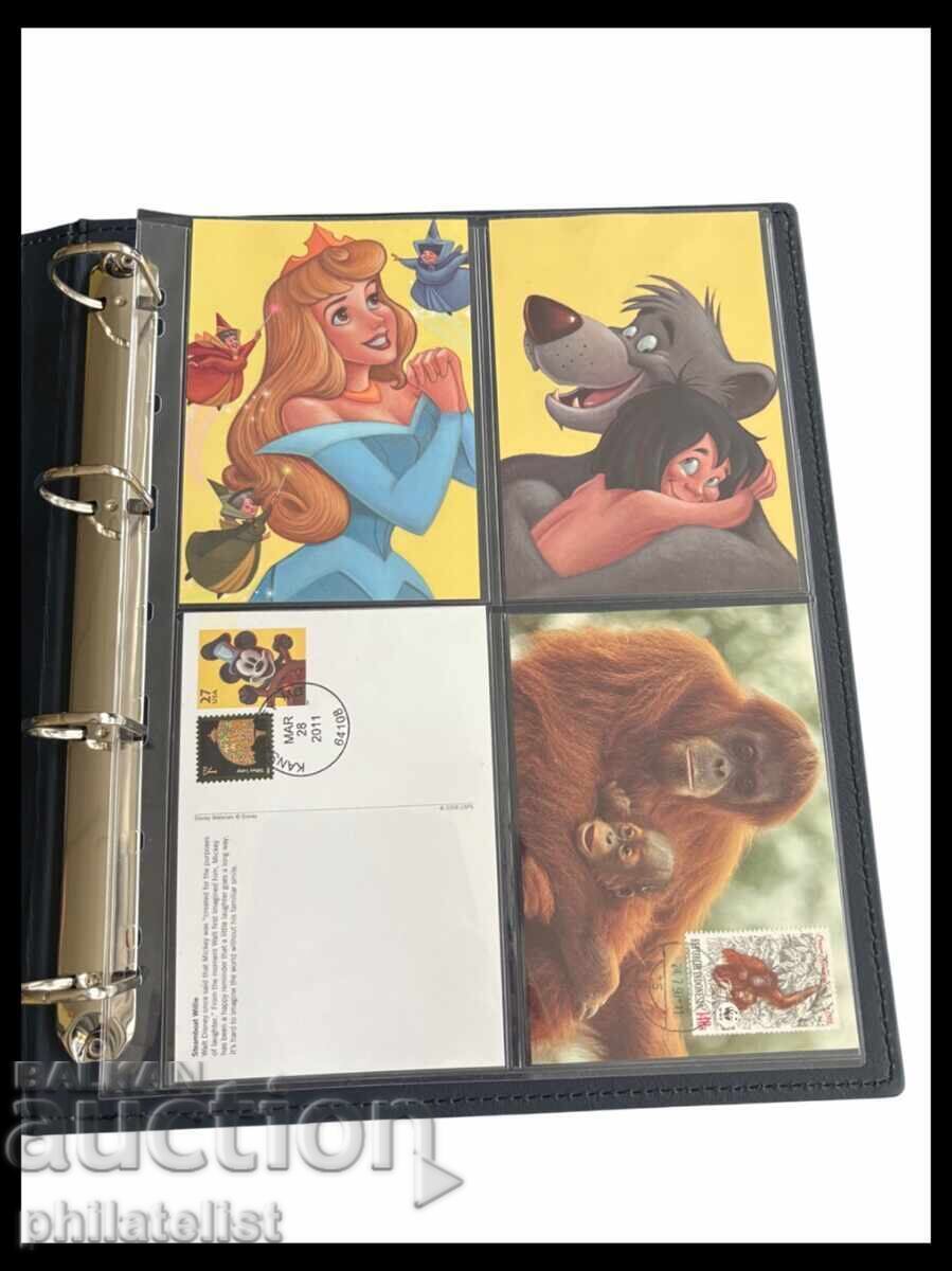 Θήκη με κασέτα LUX, οικολογικό δέρμα – GRANDE standard A4, μαύρο - 7