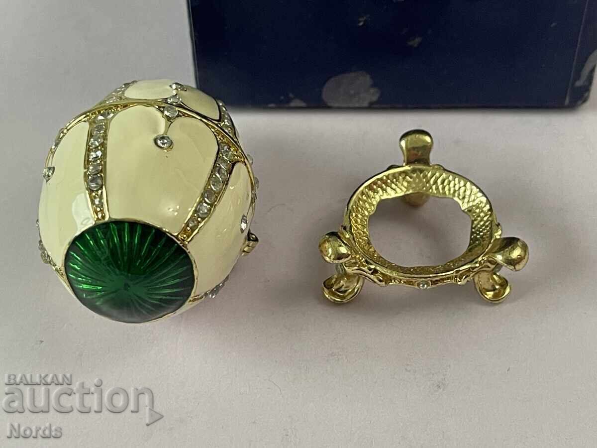 Metal jewelry egg - 5 Metal jewelry egg - 5