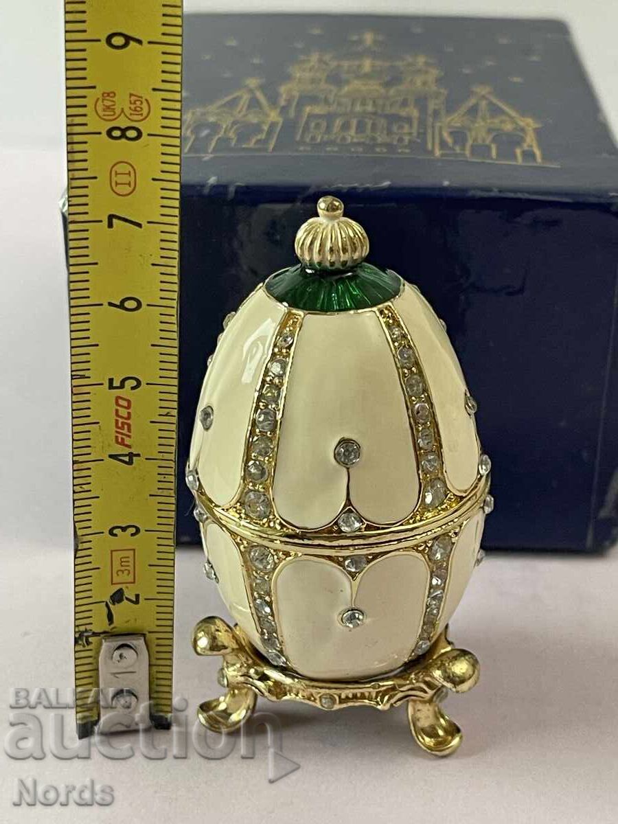 Metal jewelry egg - 6 Metal jewelry egg - 6