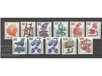 Германия 1971/74 - Редовни пълен комплект,чисти