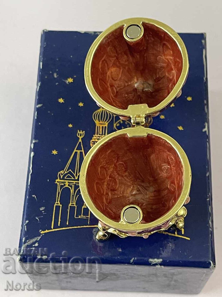 Auction Metal jewelry egg Auction Metal jewelry egg