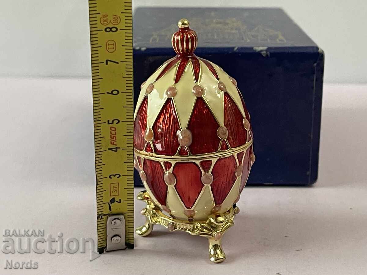 Metal jewelry egg - 6 Metal jewelry egg - 6