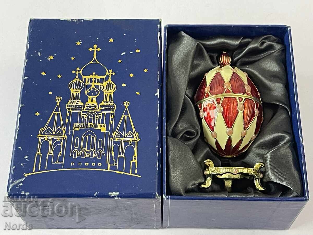 Metal jewelry egg - 7 Metal jewelry egg - 7