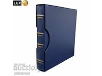 Folder with cassette / box - GRANDE standard A4, blue color!