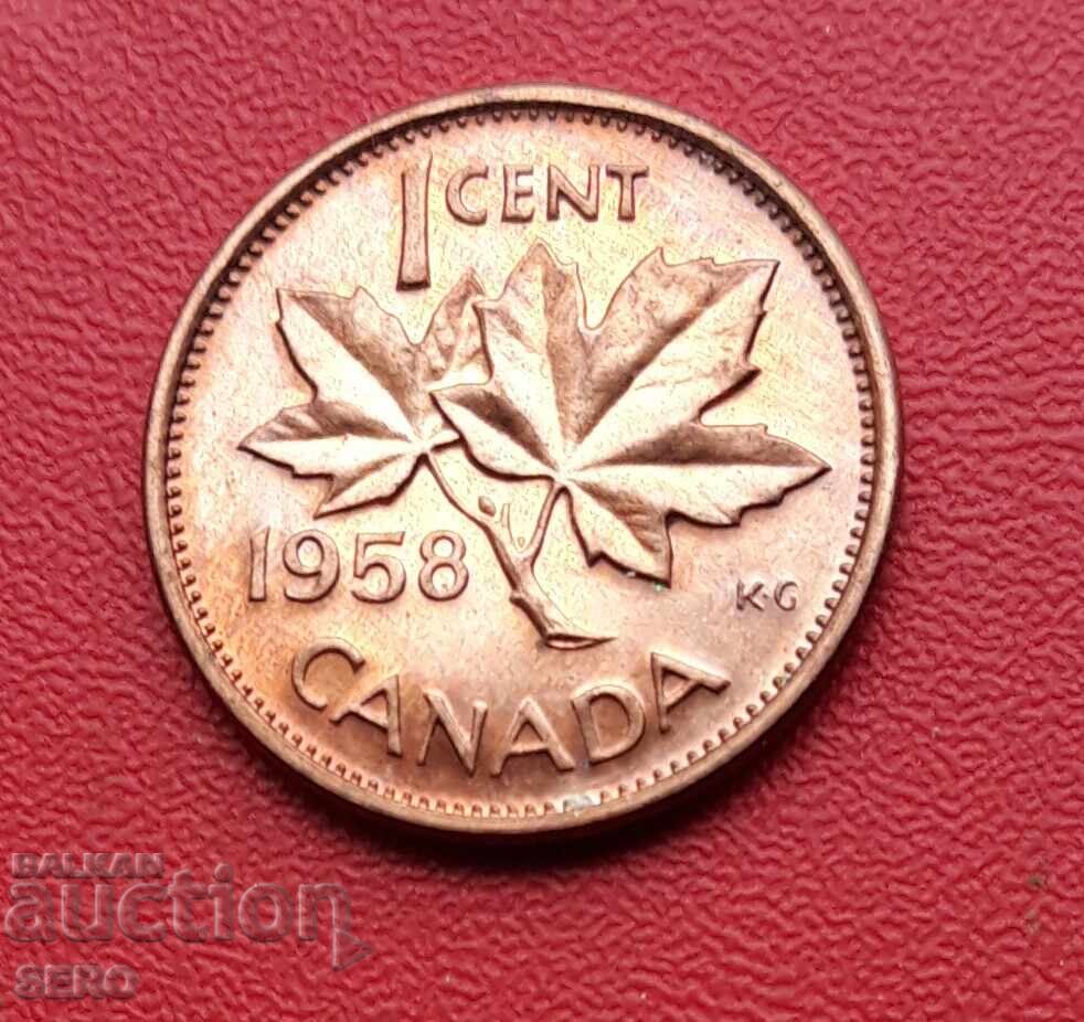 Canada 1 Cent 1958