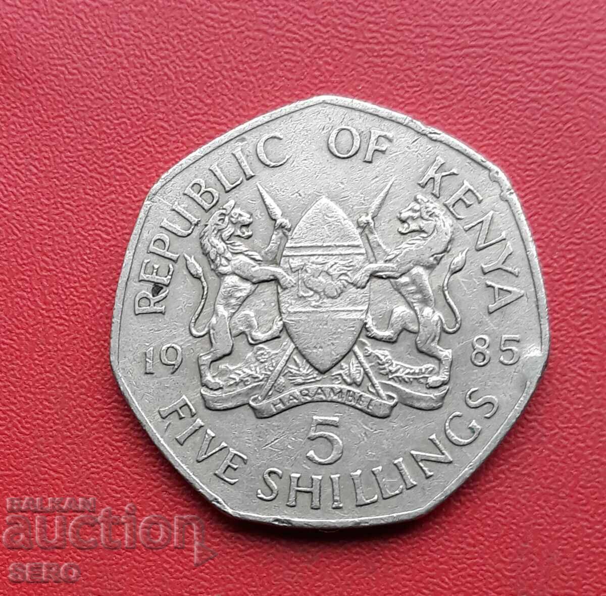Kenya - 5 șilingi 1985 Kenya - 5 șilingi 1985