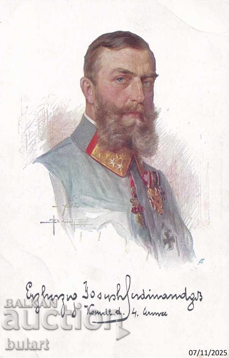 Ευχετήρια κάρτα Αρχιδούκας Ιωσήφ Φερδινάνδος PK
