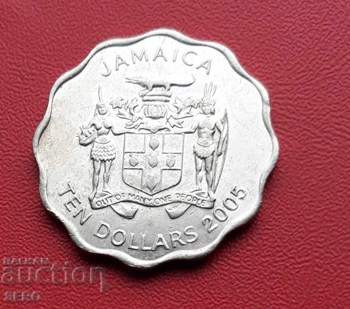 Νησί της Τζαμάικα - 10 δολάρια 2005