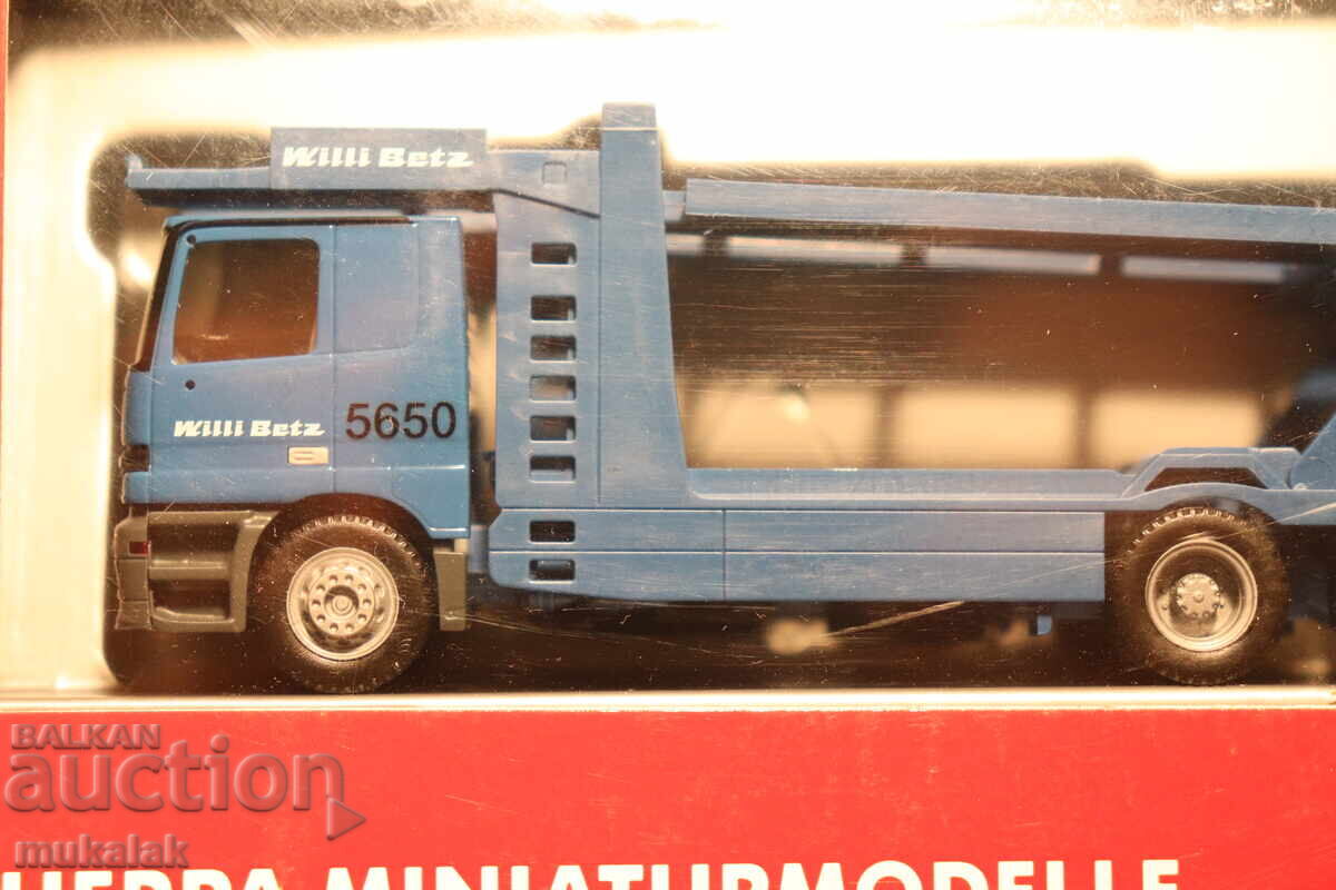 Auction HERPA H0 1/87 WILLI BETZ MERCEDES CAR TRANSPORTER TRUCK MODEL Auction HERPA H0 1/87 WILLI BETZ MERCEDES CAR TRANSPORTER TRUCK MODEL