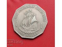 British Eastern Caribbean - 1 Dollar 1999