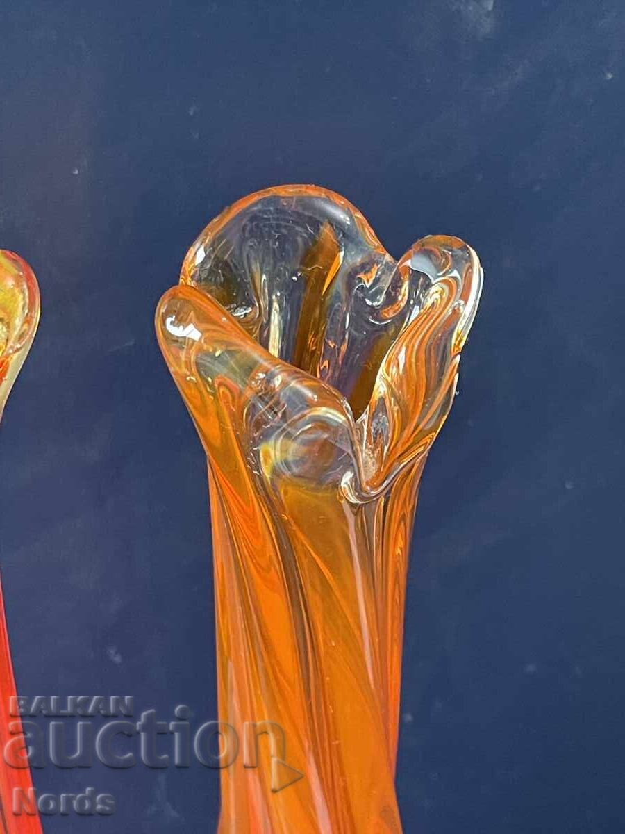 Вази от цветно стъкло - 5