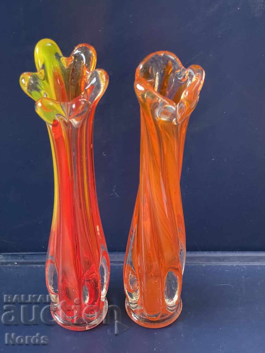 Вази от цветно стъкло - 6