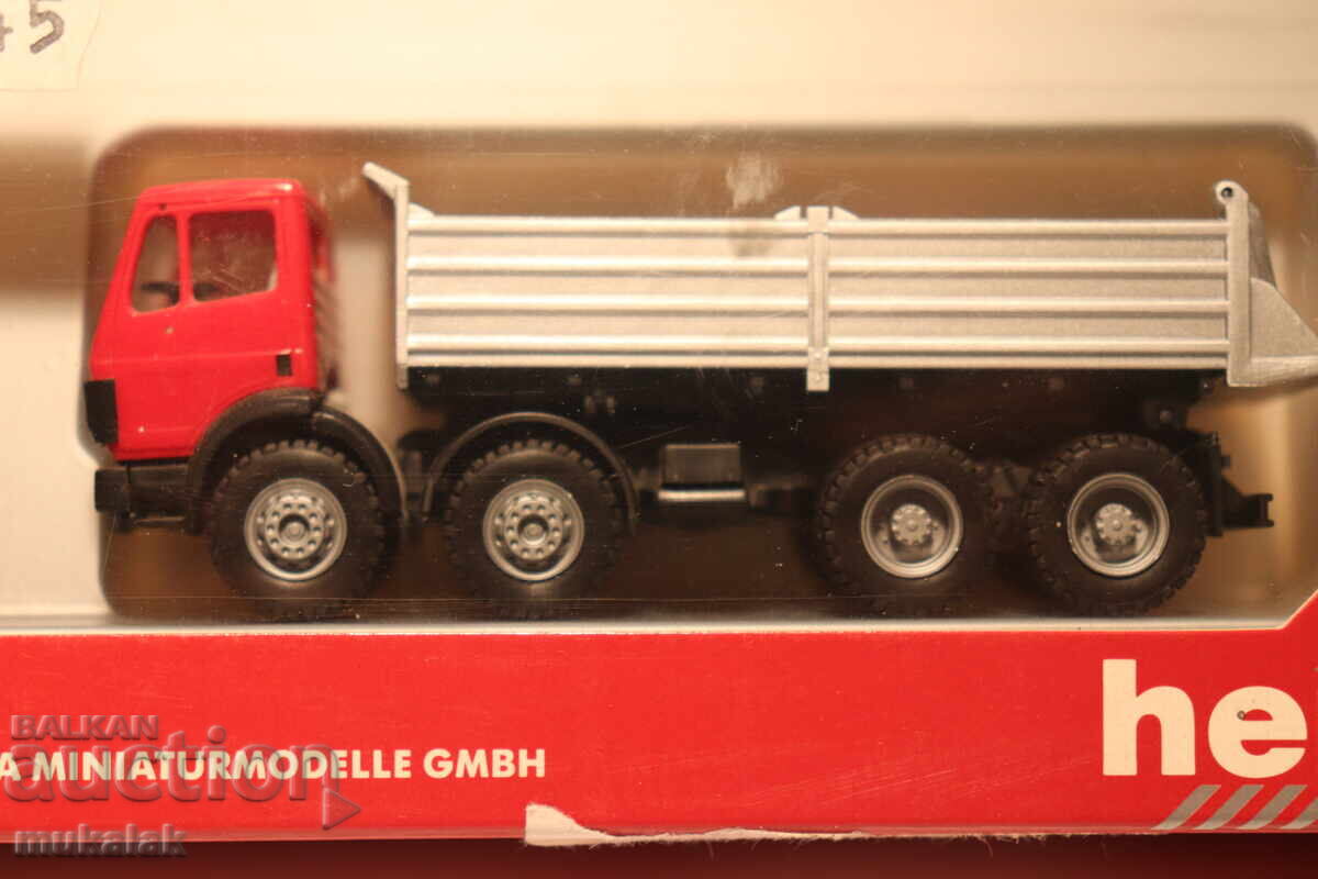 HERPA H0 1/87 MERCEDES DUMP TRUCK GONDOLA TRUCK MODEL with price 55.00 BGN | € 28.12 HERPA H0 1/87 MERCEDES DUMP TRUCK GONDOLA TRUCK MODEL with price 55.00 BGN | € 28.12