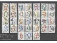 Германия - Редовни,известни жени, пълен комплект,чисти