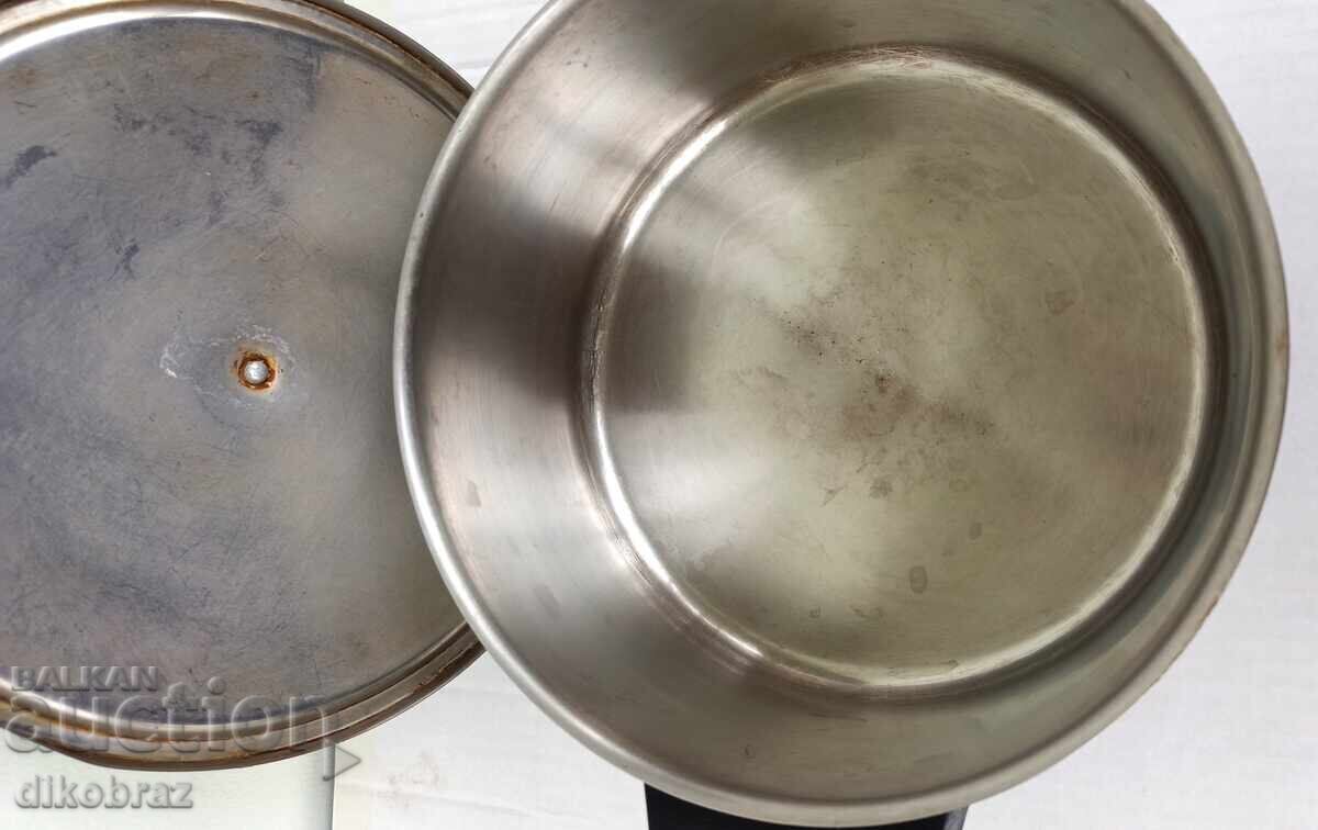 Auction 3-liter Pot CHROME SILISTRA - FROM 1986 Auction 3-liter Pot CHROME SILISTRA - FROM 1986