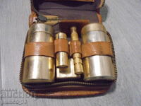 №8351 Vintage travel toiletry set (barber set)