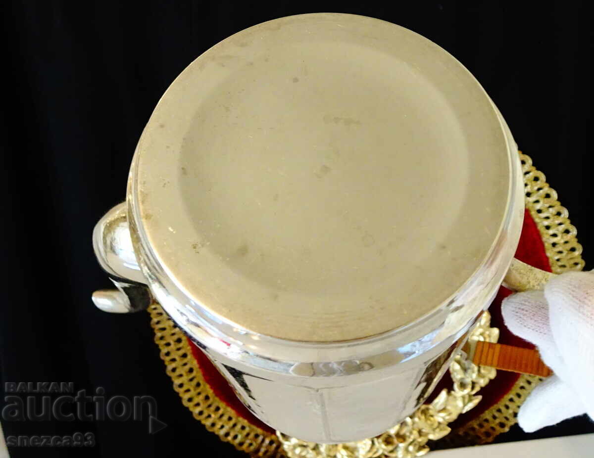 Silver-plated jug for rakia, wine, coffee, Art Deco - 7 Silver-plated jug for rakia, wine, coffee, Art Deco - 7