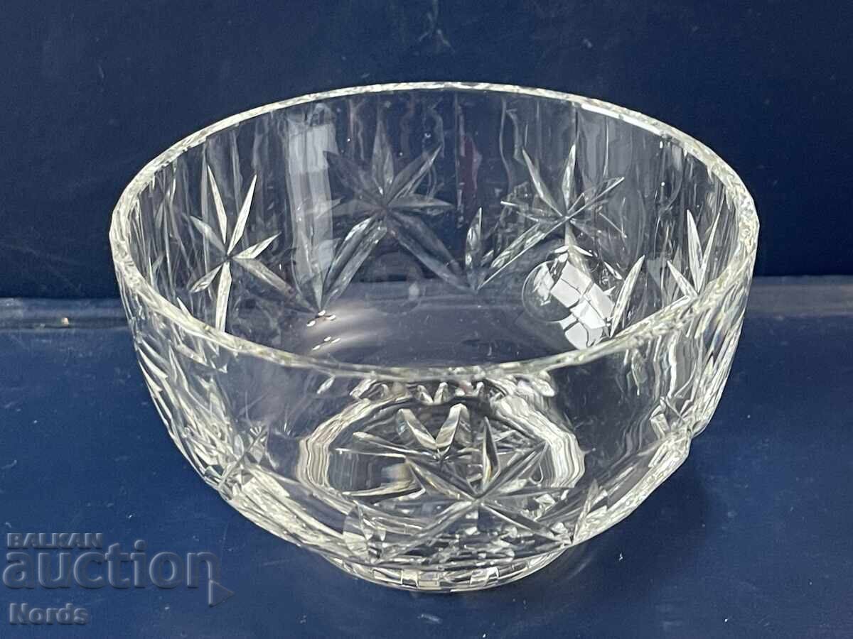 Crystal nut bowl with price 2.11 BGN | € 1.08 Crystal nut bowl with price 2.11 BGN | € 1.08