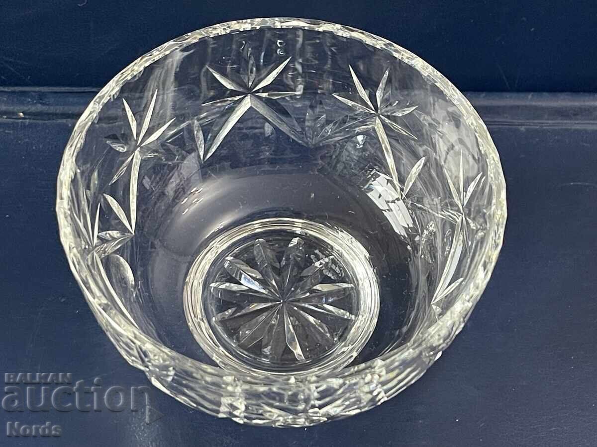 Auction Crystal nut bowl Auction Crystal nut bowl
