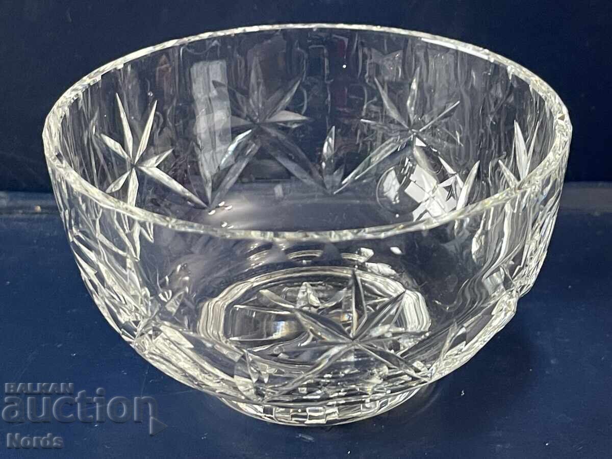 Delivery of Crystal nut bowl Delivery of Crystal nut bowl