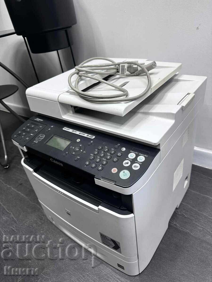 Laser printer, scanner, and copier 3-in-1 Canon MF6140dn with price 300.00 BGN | € 153.39 Laser printer, scanner, and copier 3-in-1 Canon MF6140dn with price 300.00 BGN | € 153.39