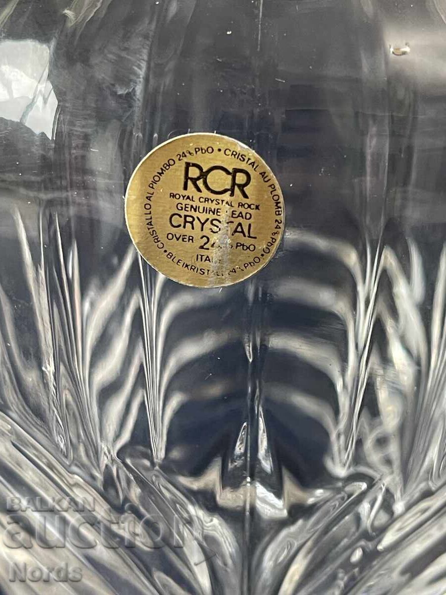 Crystal whiskey decanter with price 23.25 BGN | € 11.89 Crystal whiskey decanter with price 23.25 BGN | € 11.89