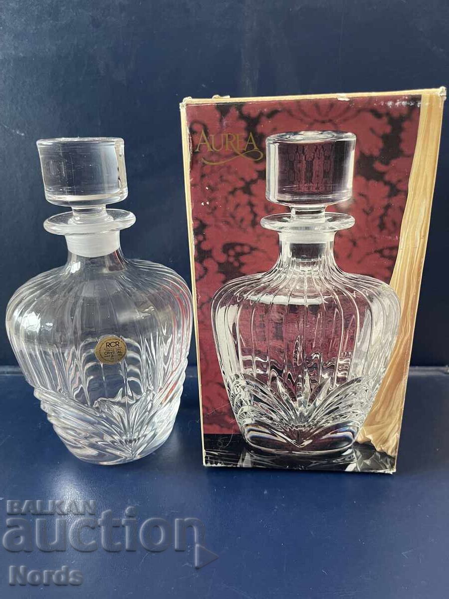 Crystal whiskey decanter Crystal whiskey decanter