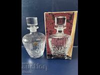 Διαυγής καράφα ουίσκι