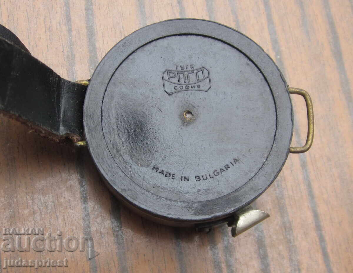 Παλιός Βουλγαρικός στρατιωτικός χειροκίνητος πυξίδα από την κομμουνιστική εποχή - 6 Παλιός Βουλγαρικός στρατιωτικός χειροκίνητος πυξίδα από την κομμουνιστική εποχή - 6