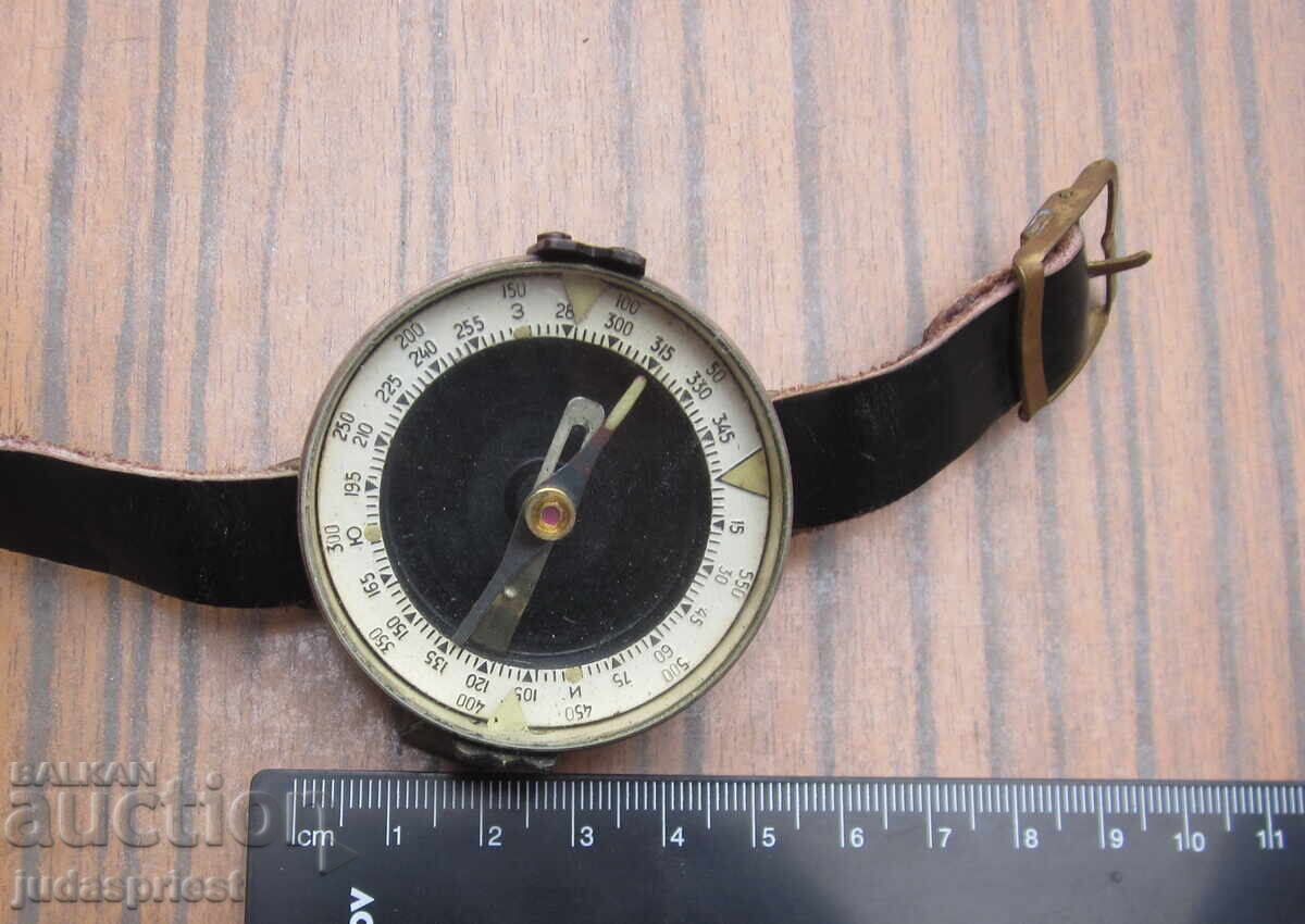 Παλιός Βουλγαρικός στρατιωτικός χειροκίνητος πυξίδα από την κομμουνιστική εποχή - 7 Παλιός Βουλγαρικός στρατιωτικός χειροκίνητος πυξίδα από την κομμουνιστική εποχή - 7