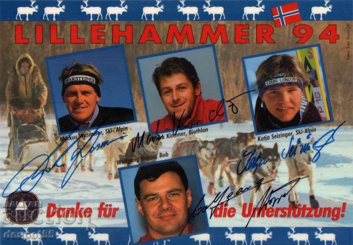 1994 Γερμανία. Χειμερινοί Ολυμπιακοί Αγώνες Λιλεχάμερ '94. Κορυφή!