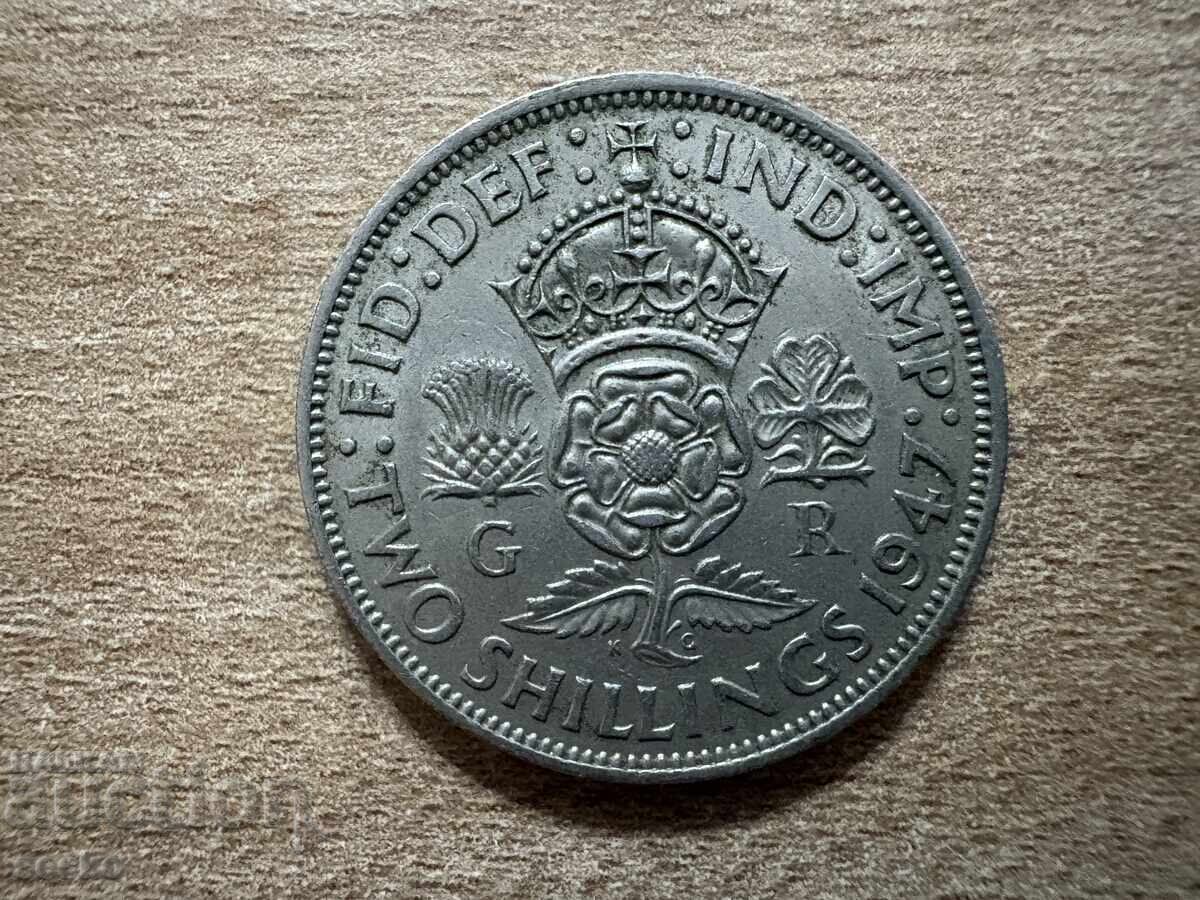 Great Britain - 2 shillings (1947) Great Britain - 2 shillings (1947)