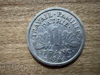 Franța - 1 franc (1944)