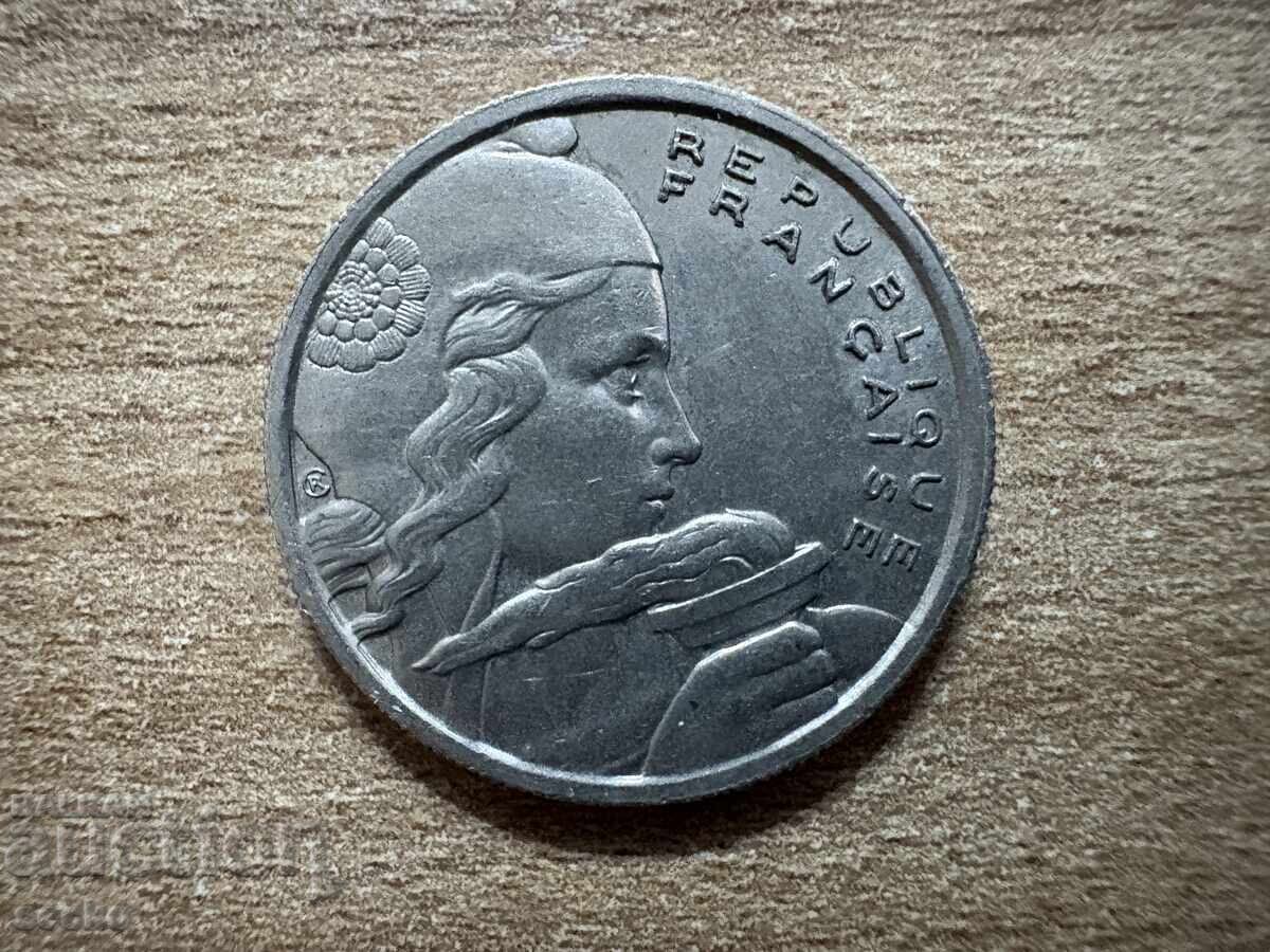 Franța - 100 franci (1955) - În cu preț 0.80 BGN | € 0.41 Franța - 100 franci (1955) - În cu preț 0.80 BGN | € 0.41