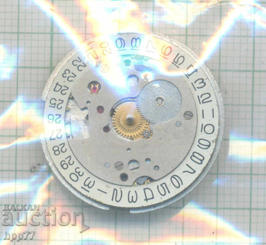 μηχανισμός ρολογιού 38