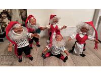 Set 5 buc Arne Hasle, Norvegia, 1960 - Elfi de colecție