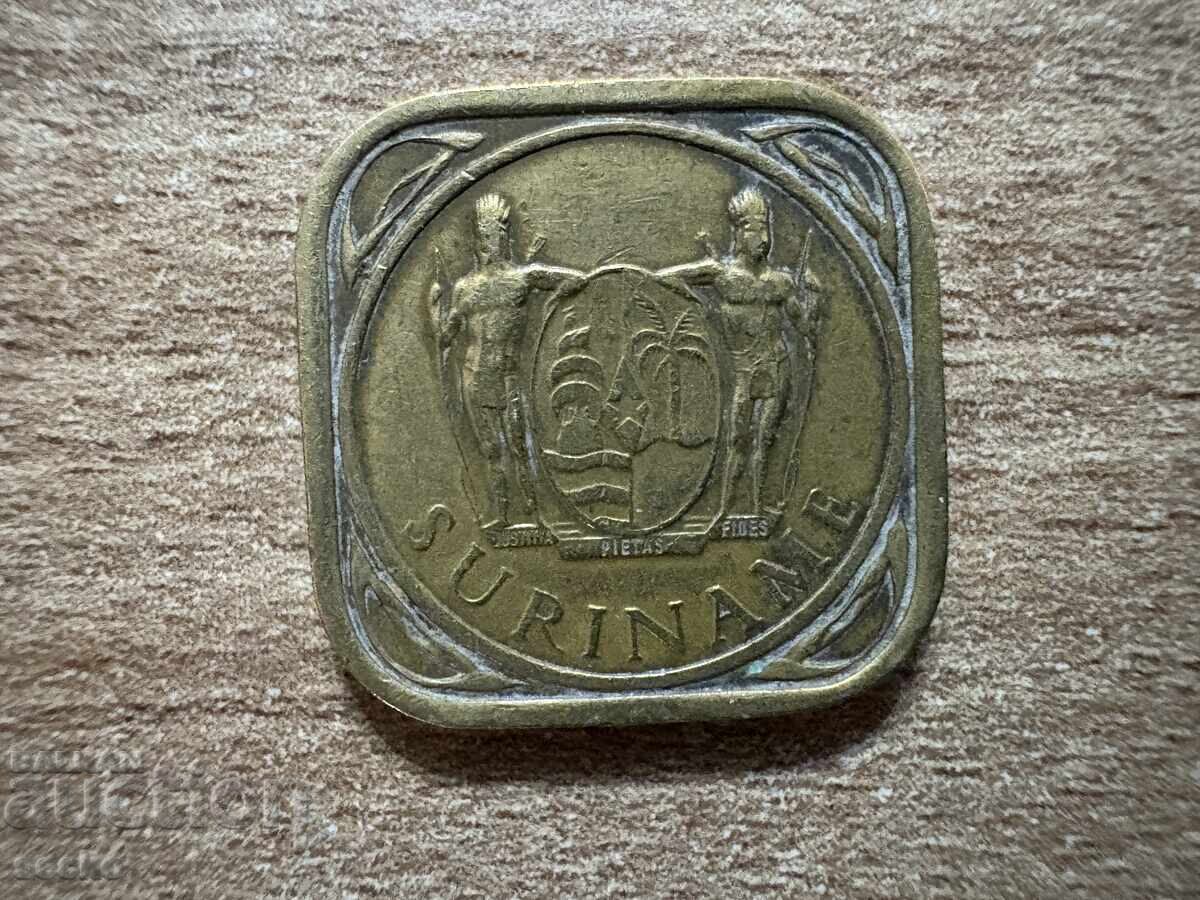 Суринам - 5 цента (1962) с цена 2.00 лв. | € 1.02 Суринам - 5 цента (1962) с цена 2.00 лв. | € 1.02