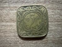 Surinam - 5 cenți (1966)