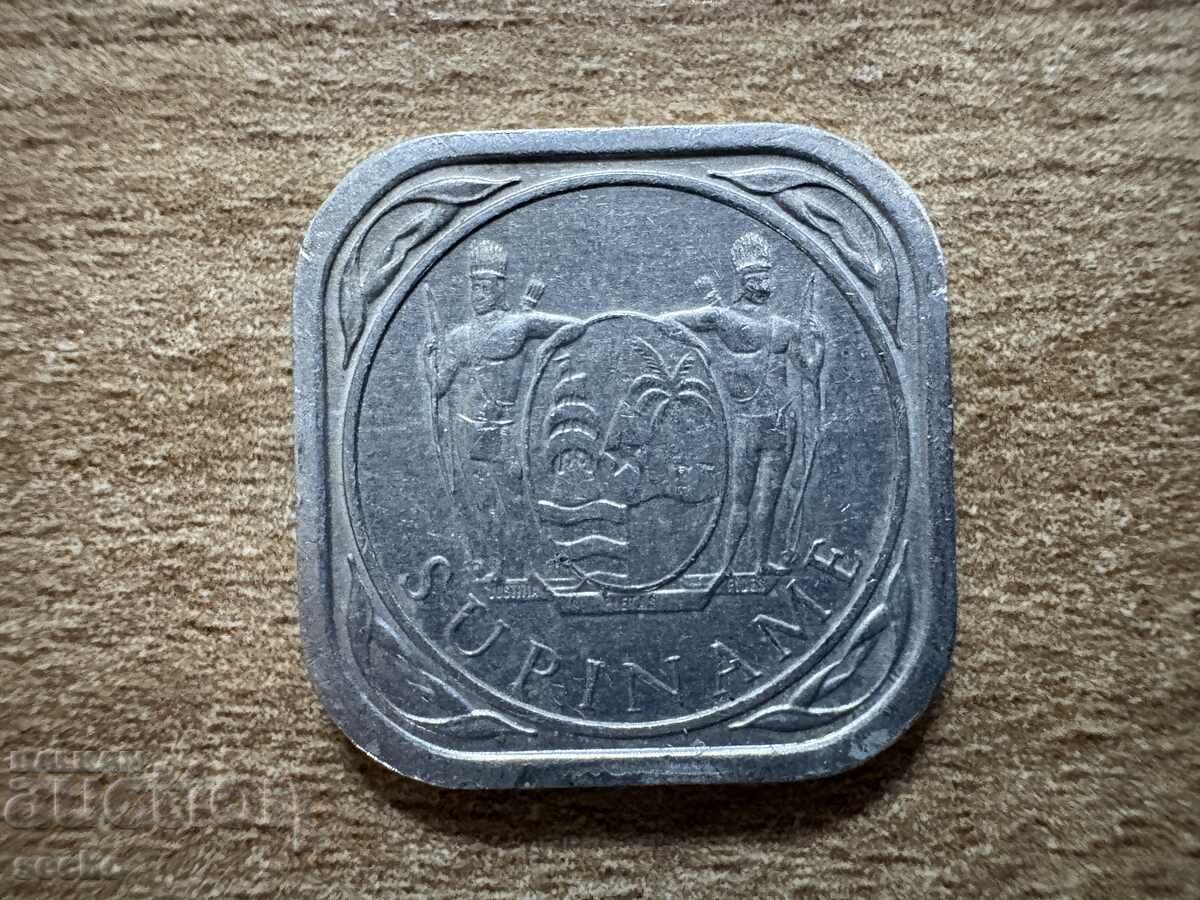 Surinam - 5 cenți (1979) cu preț 0.90 BGN | € 0.46 Surinam - 5 cenți (1979) cu preț 0.90 BGN | € 0.46