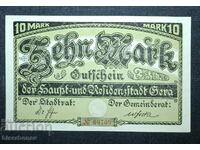 Germany, Germany, 10 Mark Gera, 1918, UNC