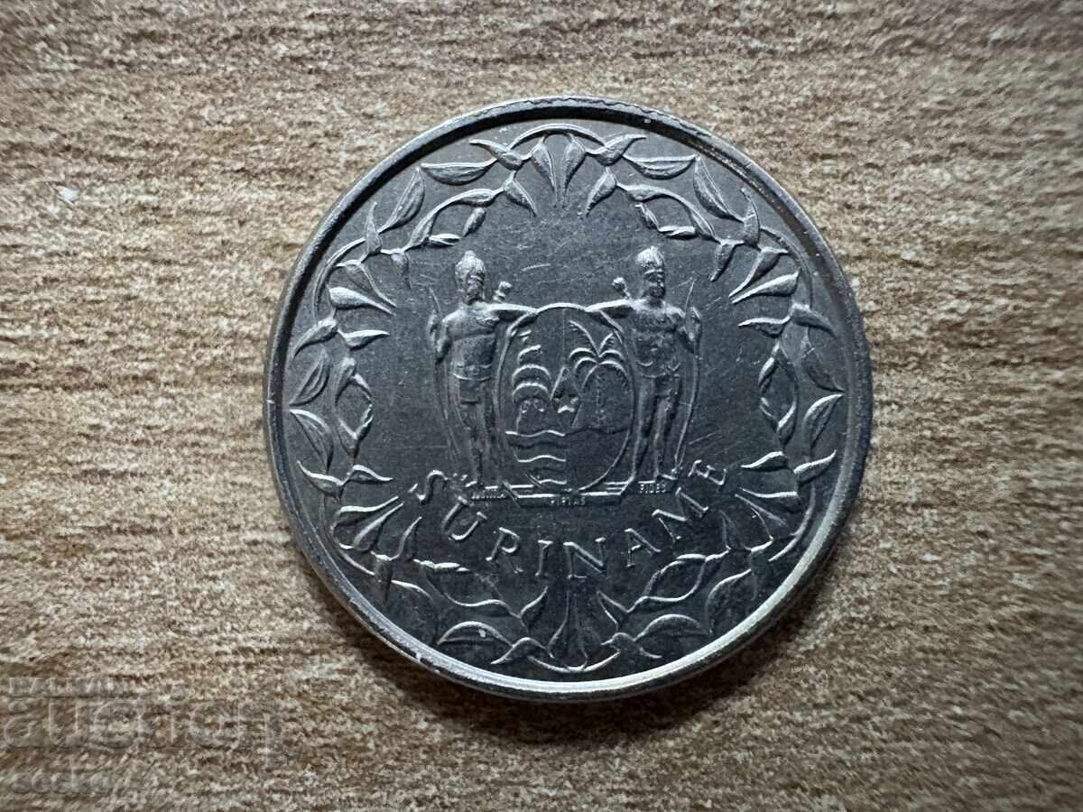 Surinam - 25 cenți (1976) cu preț 2.00 BGN | € 1.02 Surinam - 25 cenți (1976) cu preț 2.00 BGN | € 1.02