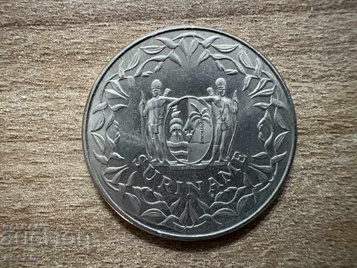 Surinam - 250 cenți (1989) cu preț 3.50 BGN | € 1.79 Surinam - 250 cenți (1989) cu preț 3.50 BGN | € 1.79