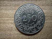 Суринам - 250 цента (1989)