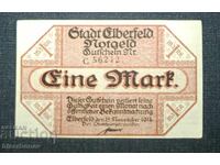 Germany, Germany, 1 Mark Elberfeld, 1918, UNC