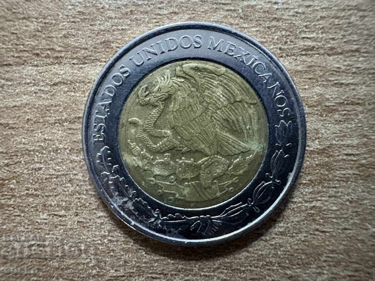 Мексико - 1 песо (2006) с цена 0.40 лв. | € 0.20 Мексико - 1 песо (2006) с цена 0.40 лв. | € 0.20