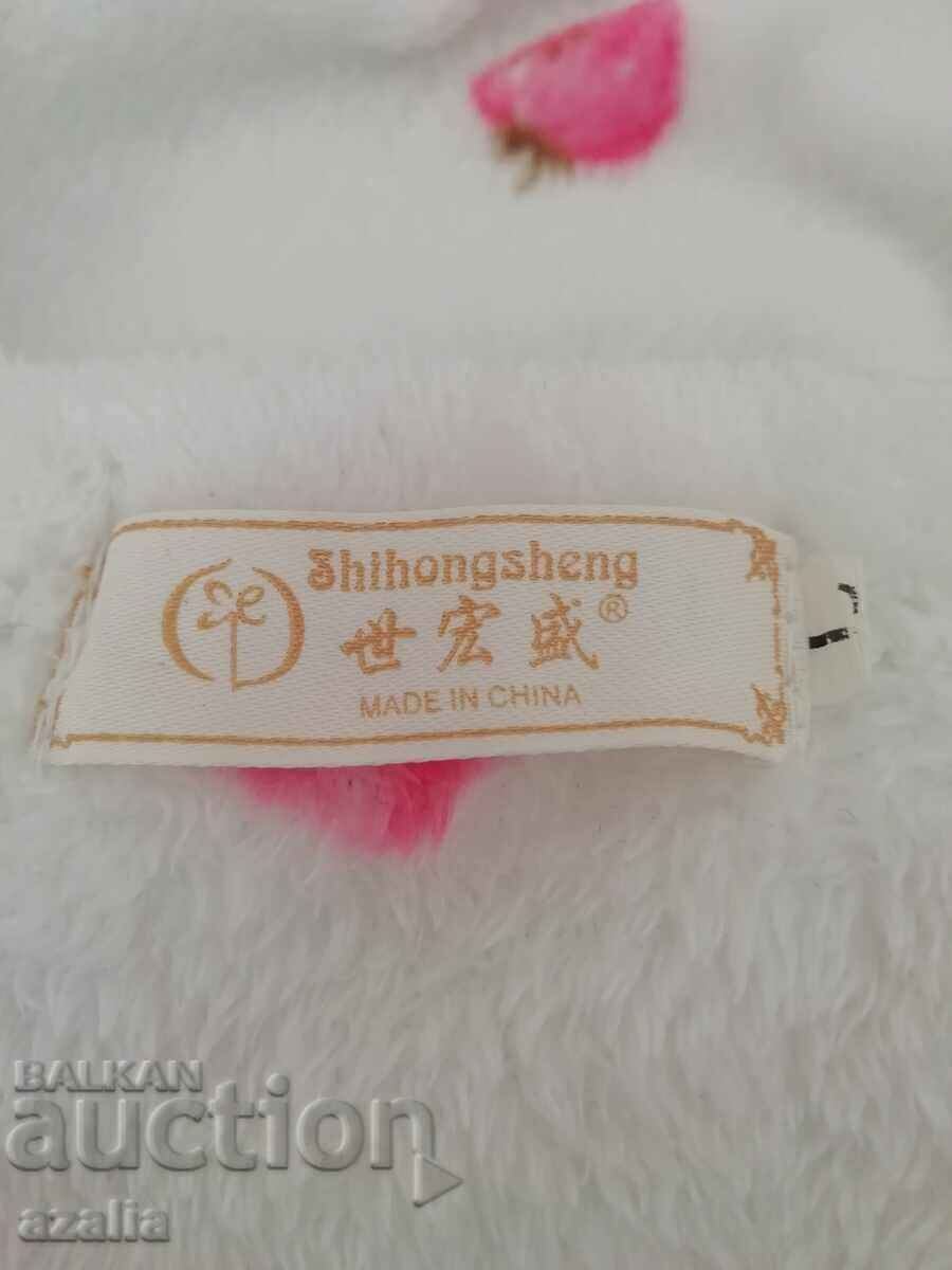 Auction  Homemade warm fleece dress size L