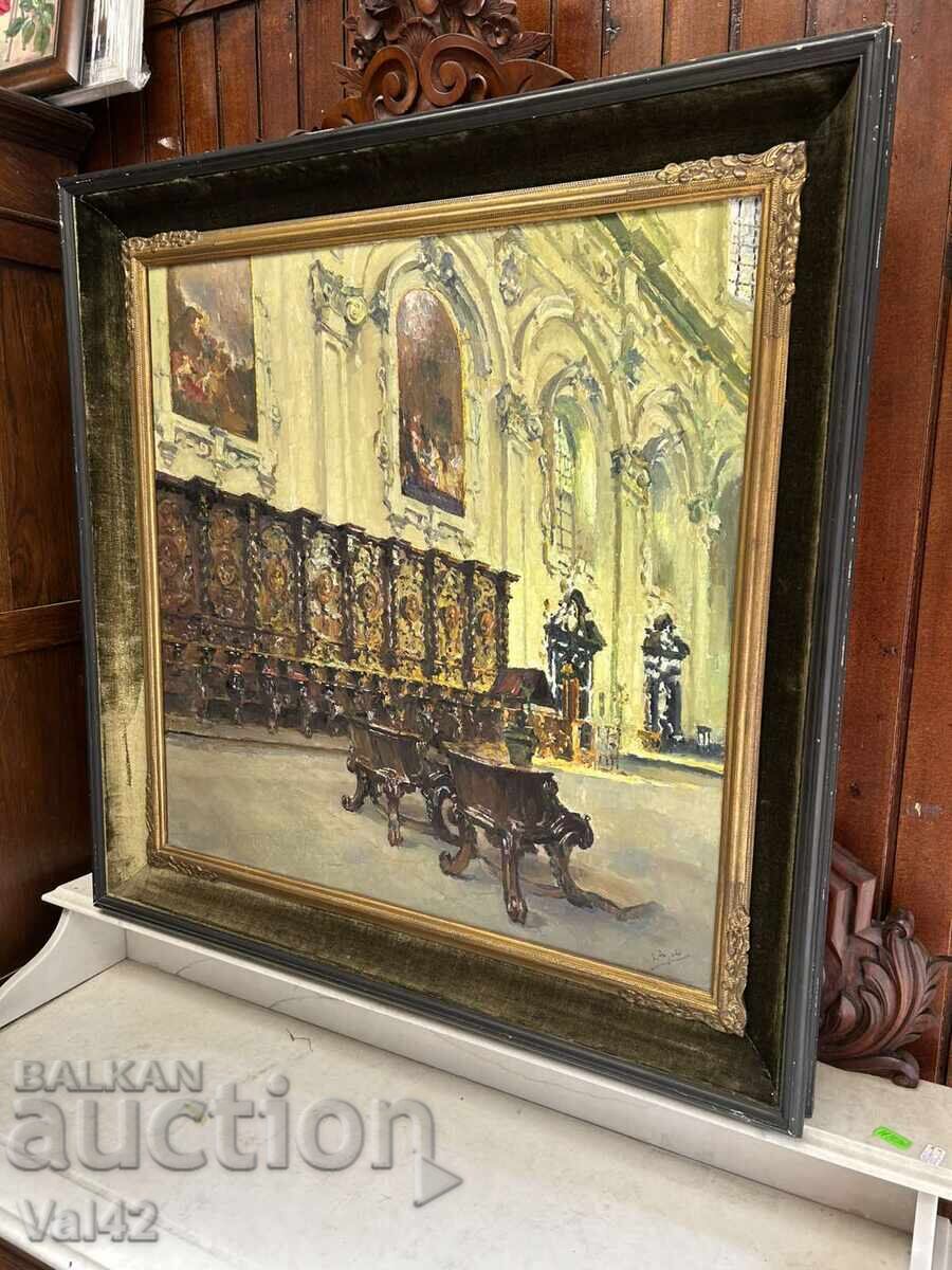 Δημοπρασία Ελαιογραφία σε καμβά, 1941 - Λέο Ένγκελς Δημοπρασία Ελαιογραφία σε καμβά, 1941 - Λέο Ένγκελς