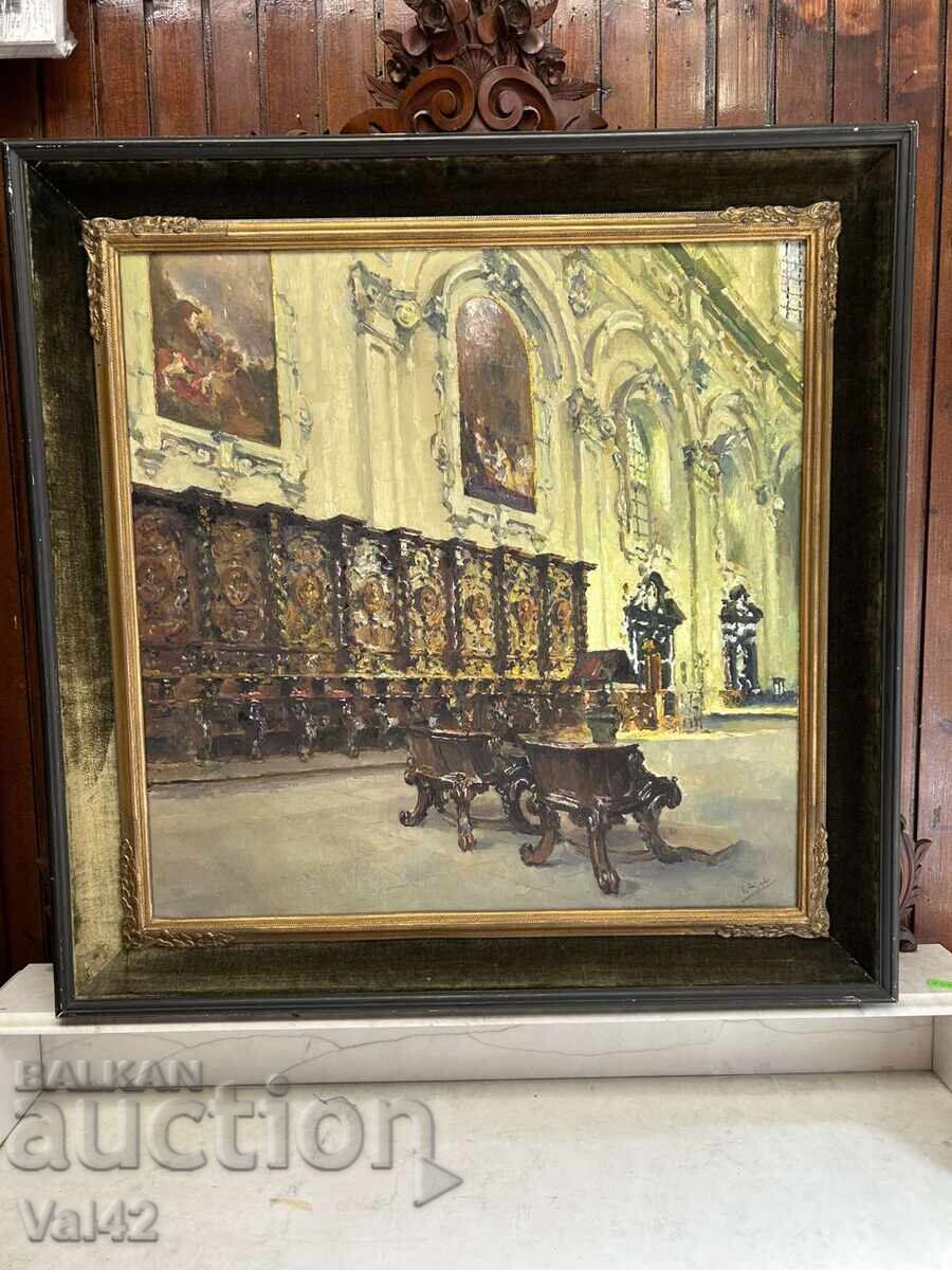 Ελαιογραφία σε καμβά, 1941 - Λέο Ένγκελς Ελαιογραφία σε καμβά, 1941 - Λέο Ένγκελς