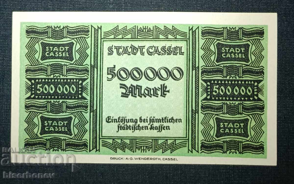 Germany, Germany, 500,000 Mark Kassel, g, UNC with price 14.00 BGN | € 7.16 Germany, Germany, 500,000 Mark Kassel, g, UNC with price 14.00 BGN | € 7.16