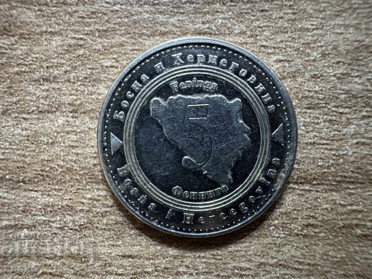 Bosnia - 5 Feninga (2005)